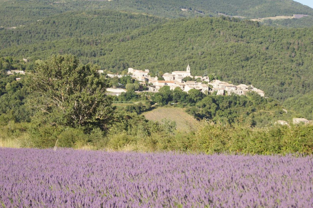 La Claveliere Hotel Saint-Auban-sur-lʼOuvèze Bagian luar foto